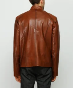 Shop The Men's The Blanchard Brown Leather Jacket