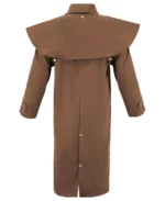 Unisex Western Premium Oilskin Canvas Duster Coat - Image 2