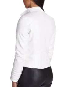 Shop The Women's Karim Trap Moto Leather Jacket