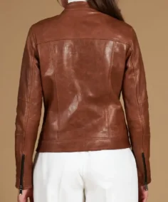 Shop The Women's Linda Biker Leather Jacket