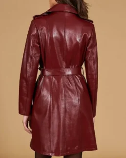 Shop The Women's Anchor Leather Coat