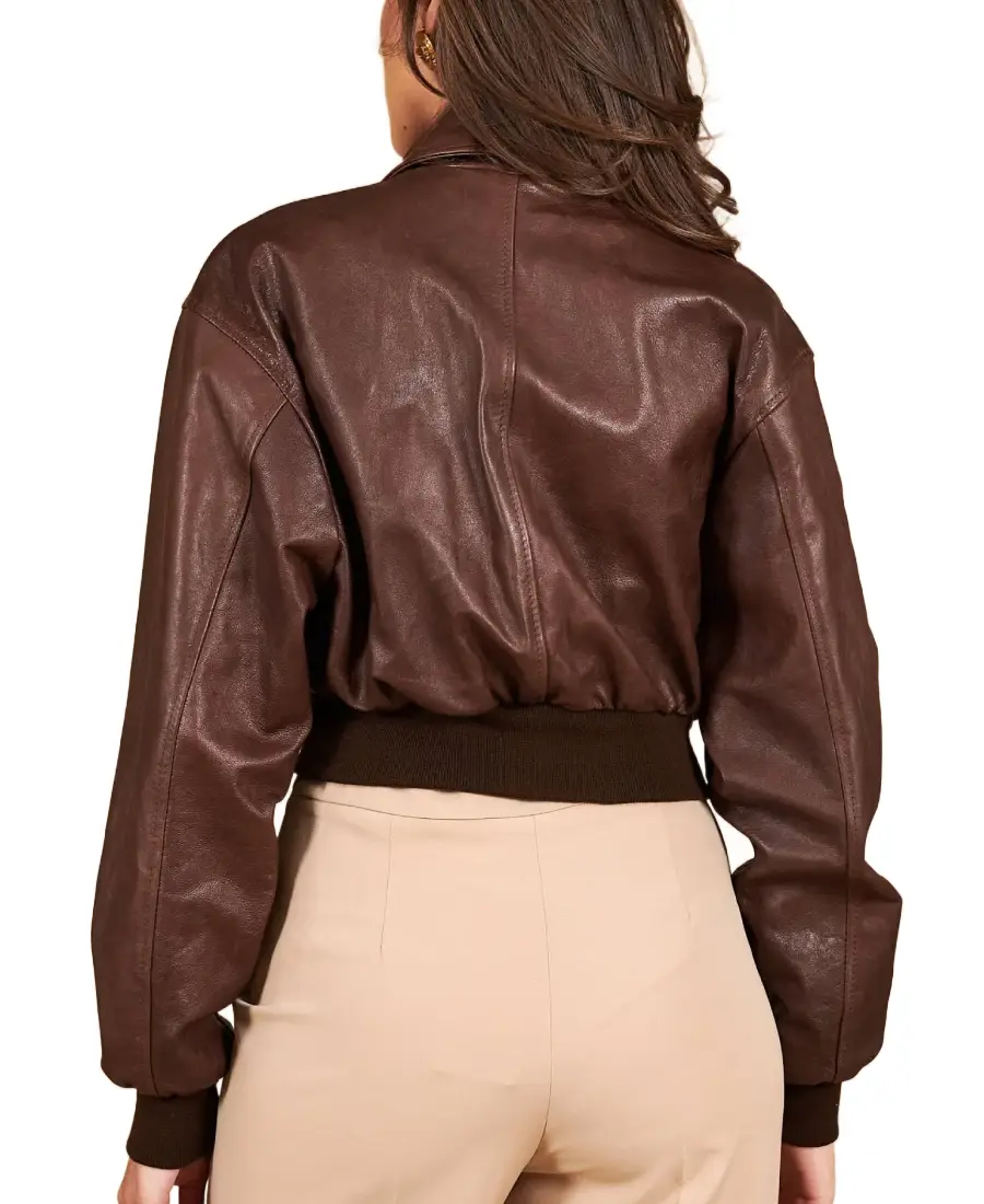 Shop Women's Vintage Delia Cropped Bomber Jacket