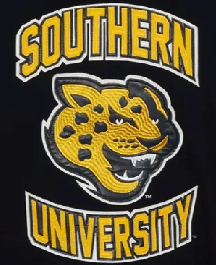 Unisex Southern University Varsity Jacket 4 Unisex Southern University Varsity Jacket Back