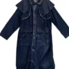 Vintage Western Wear Denim Duster Coat