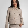 Women's Akila Quilted Leather Jacket