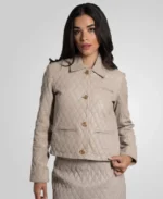 Women's Akila Quilted Leather Jacket