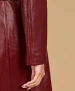 Women's Anchor Leather Coat Sleeves