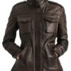 Women's Vintage Evelyn Leather Jacket