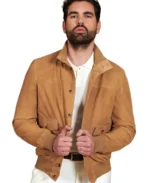 Men's Brown Suede Leather Jacket - Trendy Leather Jackets