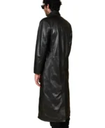 Shop The Men's Black Long Leather Coat - Trendy Leather Jackets