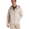 Adrian Hooded Leather Jacket - Trendy Leather Jackets