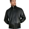 Arthur Black Leather Jacket - Trendy Leather Jackets