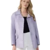 Colette Light Purple Leather Jacket - Trendy Leather Jackets