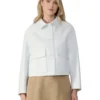 Ella White Leather Jacket Trendy Leather Jackets