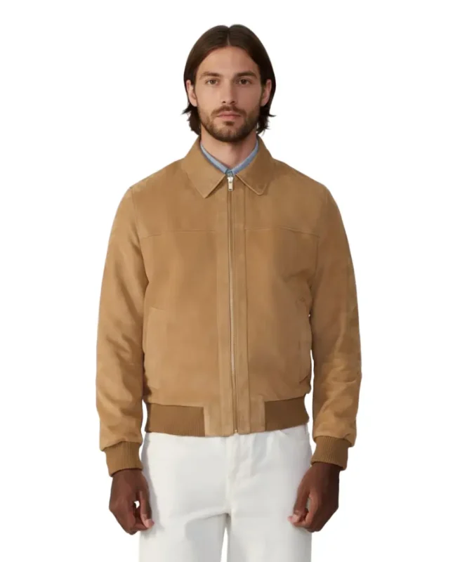 Freddie brown Suede Jacket - Trendy Leather Jackets