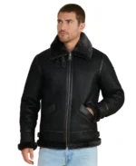 Frederick Shearling Aviator Jacket - Trendy Leather Jackets