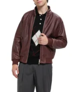 G9 Andorra Maroon Leather Jacket - Trendy Leather Jackets