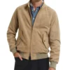 G9 Beige Suede Jacket - Trendy Leather Jackets
