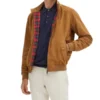 G9 Brown Suede Jacket - Trendy Leather Jackets