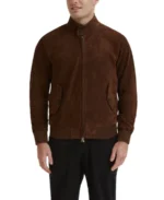 G9 Chocolate Brown Suede Jacket - Trendy Leather Jackets