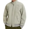 G9 Tent Cloth White Bomber Jacket - Trendy Leather Jackets