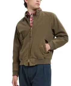 Garment Dyed Canvas G9 Cotton Jacket - Trendy Leather Jackets