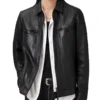 Men's Black Luck Leather Jacket - Trendy Leather Jackets