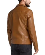 Shop The Men's Brown Perfecto Motorcycle Leather Jacket - Trendy Leather Jackets