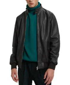 Men's G9 Black Leather Jacket - Trendy Leather Jackets