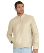 Men's Otis Racer Leather Jacket - Trendy Leather Jackets