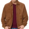Men's Paulo Brown Suede Leather Jacket - Trendy Leather Jackets