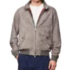 Premium G9 Harrington Suede Jacket