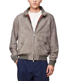 Premium G9 Harrington Suede Jacket