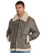 Rupert Shearling Aviator Jacket - Trendy Leather Jackets