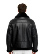 Shop The Albert Black Shearling Leather Jacket - Trendy Leather Jackets