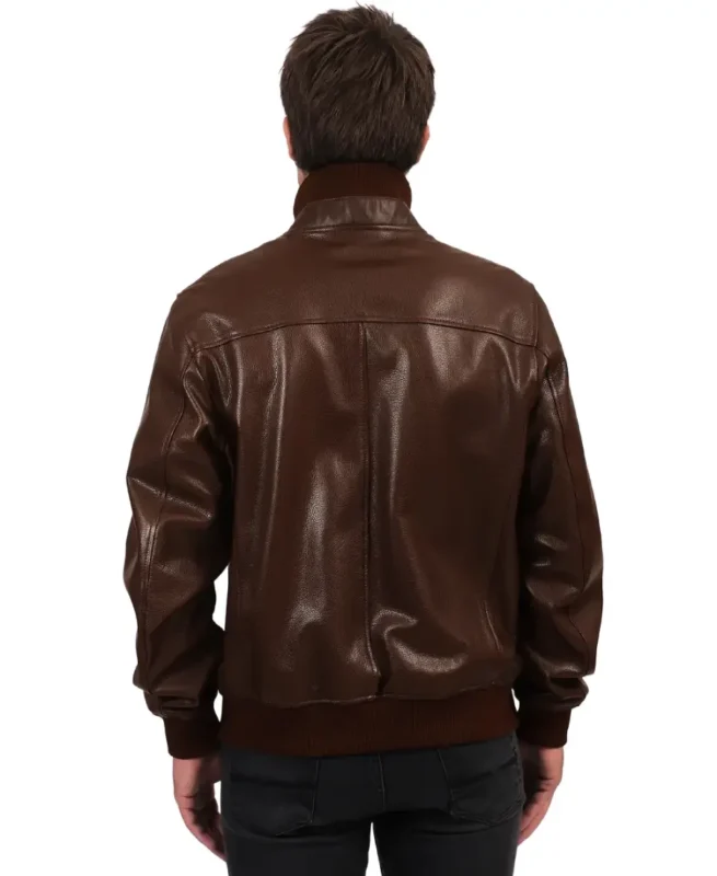 Shop The Arthur Dark Brown Leather Jacket - Trendy Leather Jackets