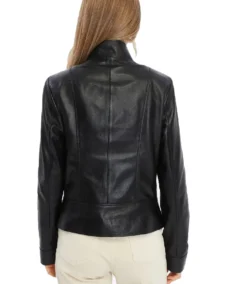 Shop The Blythe Black Leather Jacket - Trendy Leather Jackets
