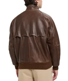 Shop The G9 Chocolate Brown Bomber Jacket - Trendy Leather Jackets