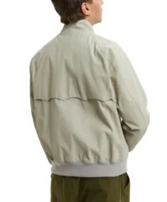 Shop The G9 Tent Cloth White Bomber Jacket - Trendy Leather Jackets