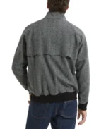 Shop The G9 Unpadded Pattern Grey Wool Jacket - Trendy Leather Jackets