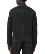 Shop The Kemble Black Suede Bomber Jacket - Trendy Leather Jackets