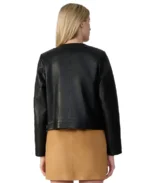 Shop The Margot Black Leather Jacket - Trendy Leather Jackets