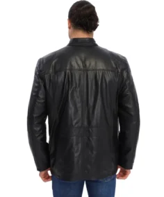 Shop The Men's Dax Black Leather Jacket - Trendy Leather Jackets