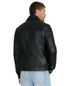 Shop The Oliver Black Leather Jacket - Trendy Leather Jackets