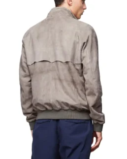 Shop The Premium G9 Harrington Suede Jacket