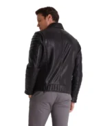 Shop The Quentin Black Biker Leather Jacket - Trendy Leather Jackets