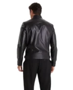 Shop The Stanley Black Biker Leather Jacket - Trendy Leather Jackets