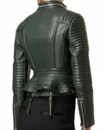 Shop The Peplum Waist Moto Leather Jacket - Trendy Leather Jackets