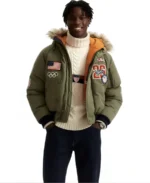 Unisex Team USA Down Jacket - Trendy Leather Jackets