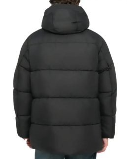 like A Voluminous Winter Jacket Back - Trendy Leather Jackets